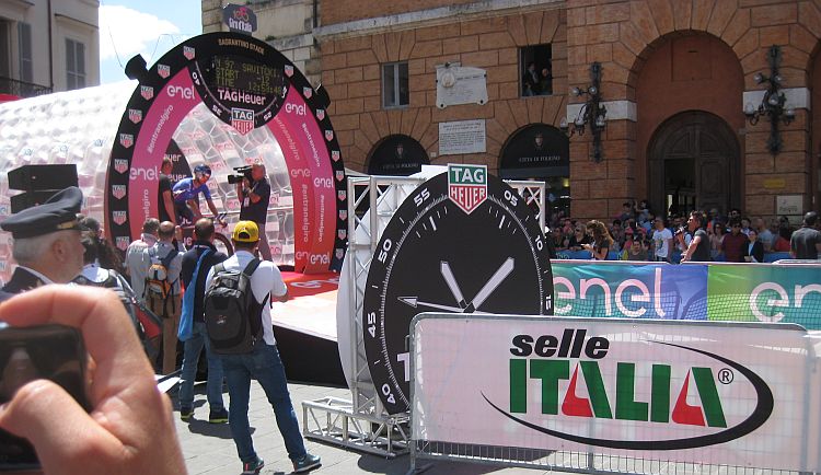 start in Foligno Giro d'Italia 2017